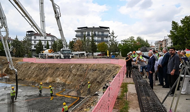 Lüleburgaz'da Kazım Şen Ortaokulu'nun Temeli Atıldı
