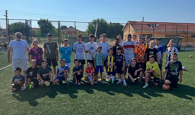 Pehlivanköy'de Yaz Futbol Okulu Başladı