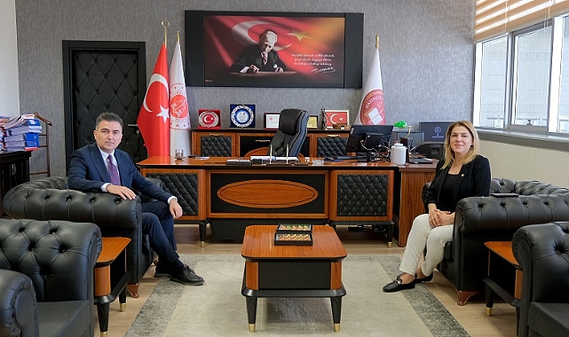 Rektör Ak’tan Adalet Komisyonu Başkanı Serdar Aslan’a Ziyaret