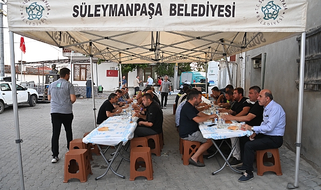 Süleymanpaşa Belediyesinden Yangınla Mücadeleye Destek