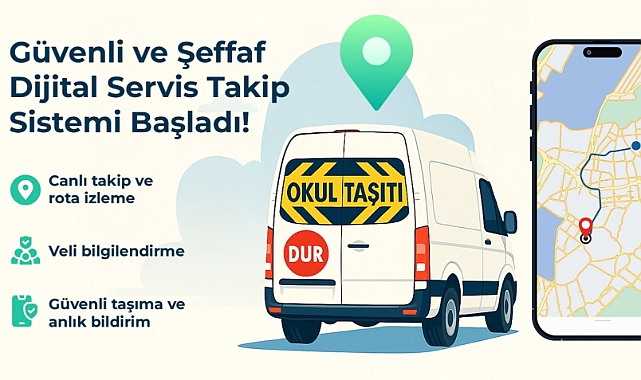 TAŞIMALI EĞİTİM HİZMETİNDE DİJİTAL TAKİP DÖNEMİ BAŞLADI