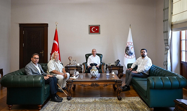 Vali Turan, Aşağıpınar Kazılarını Yürüten Prof. Dr. Özdoğan'ı Ağırladı