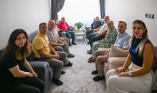 Vali Turan'dan Gazi Ailesine Anlamlı Ziyaret