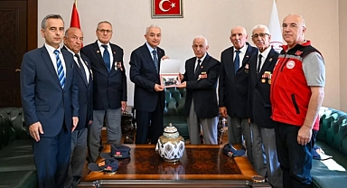 Vali Turan'dan Kıbrıs Gazilerine Vefa