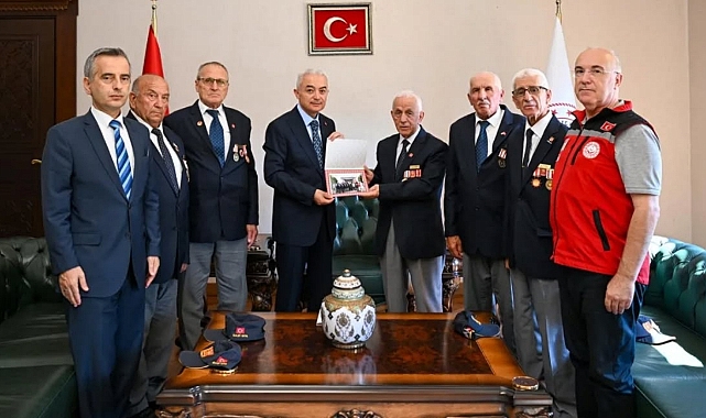 Vali Turan'dan Kıbrıs Gazilerine Vefa