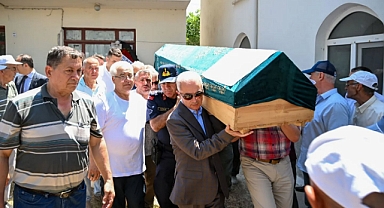 Vali Uğur Turan'dan Vefat Eden Muhtar Gürsel Güney'e Son Görev