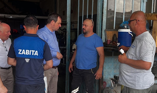 Vize Belediye Başkanı'ndan Sanayi Esnafına Destek Ziyareti