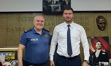Yeni Emniyet Müdüründen Başkan Yayla'ya Ziyaret