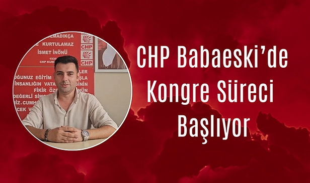 Asaf Tuğra Onuk CHP İlçe Başkan Adaylığını Açıkladı
