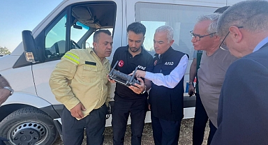 Karamesutlu'daki Yangın Kontrol Altına Alındı