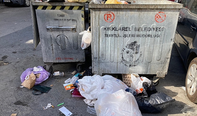Çöp Konteynerlerinde Dikkat Çağrısı