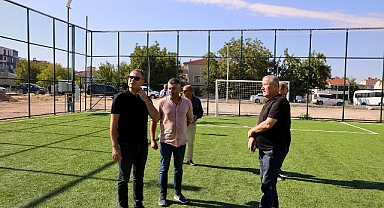 Cumhuriyet ve Bademlik Mahallelerine Yeni Spor Tesisleri