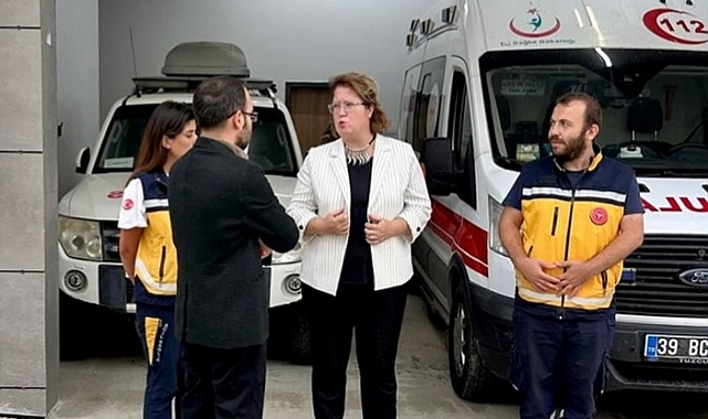 Demirköy İğneada Acil Sağlık Hizmetleri İstasyonu'na Ziyaret