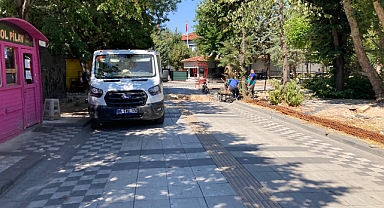 İstasyon Caddesi'nde Telekom Altyapı Çalışmaları Sürüyor