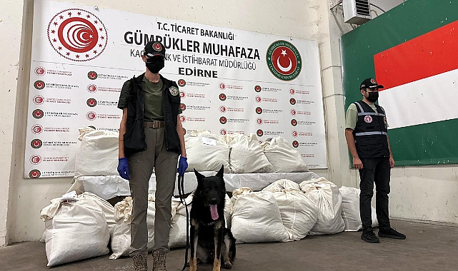 Kapıkule'de 3 TIR'da 179 kilo uyuşturucu ele geçirildi