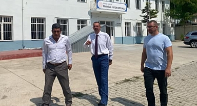 Kaymakam Özderin'den Atatürk Ortaokulu'na İnceleme Ziyareti