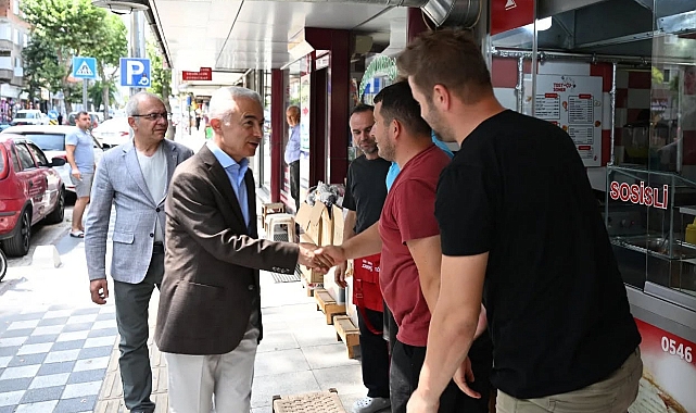 Vali Turan'dan Esnafa Hafta Sonu Ziyareti