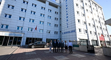 Vali Turan, Sosyal Güvenlik ve Nüfus Müdürlüklerini Ziyaret Etti