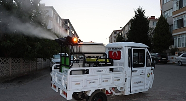 Vize ve Alpullu Belediyelerinden Sivrisinek Mücadelesi