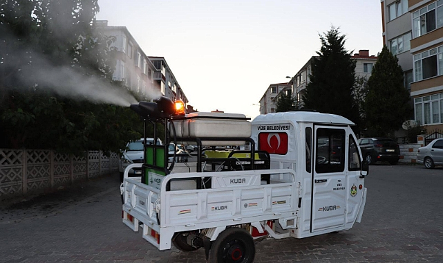 Vize ve Alpullu Belediyelerinden Sivrisinek Mücadelesi