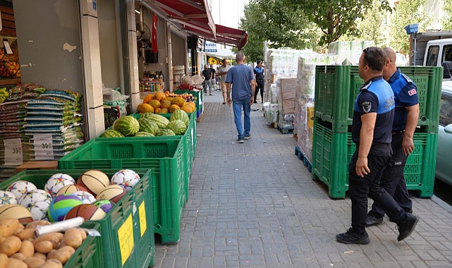 Zabıtadan Kaldırım ve Yol İşgaline Taviz Yok