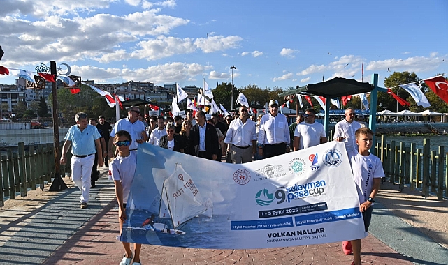 9. Uluslararası Süleymanpaşa Cup Yelken Yarışları Açılış Töreniyle Başladı