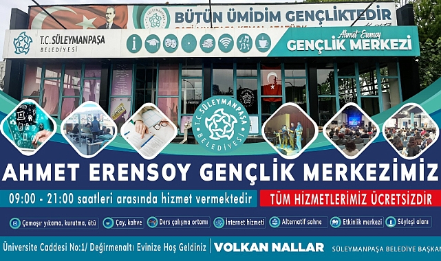 Ahmet Erensoy Gençlik Merkezi Yeni Eğitim Yılına Hazır