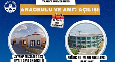 ANAOKULUMUZ VE SAĞLIK BİLİMLERİ FAKÜLTEMİZ AMFİ KATI AÇILIYOR