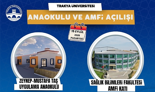 ANAOKULUMUZ VE SAĞLIK BİLİMLERİ FAKÜLTEMİZ AMFİ KATI AÇILIYOR