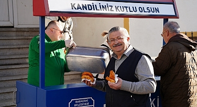 Babaeski Belediyesi'nden Mevlid Kandili'nde Lokma İkramı