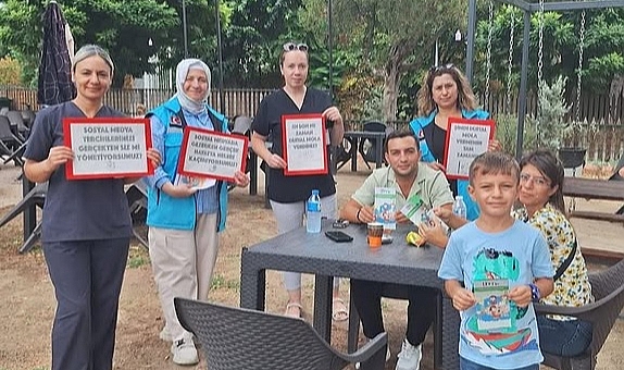 Babaeski’de Halk Sağlığı Haftası’nda Dijital Bağımlılıkla Mücadele Etkinliği