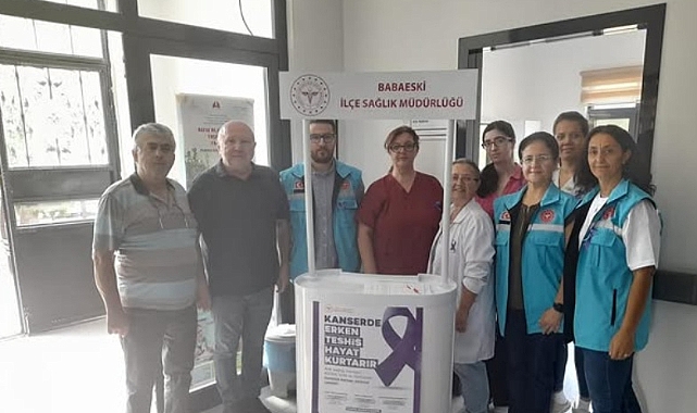 Babaeski’de “Kanserde Erken Teşhis Hayat Kurtarır” Etkinliği Düzenlendi