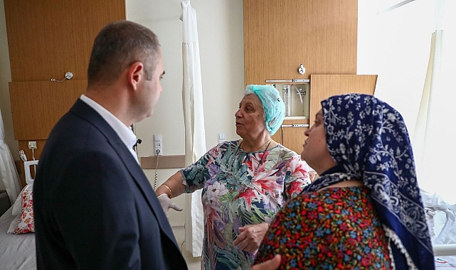 Başkan Bulut'tan Hastane Ziyareti