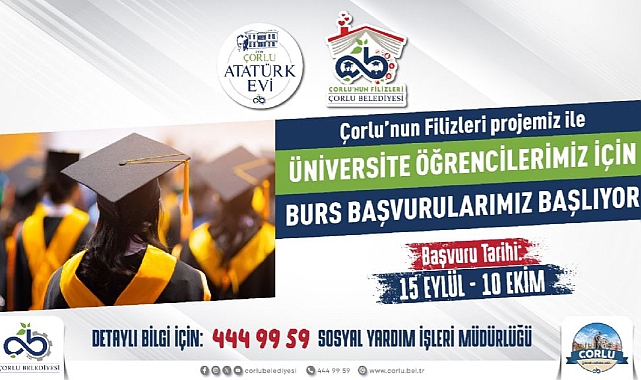 Burs Başvuruları 15 Eylül´de Başlıyor