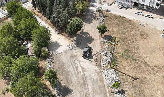 Büyükkarıştıran'da Altyapıya Kalıcı Çözümler