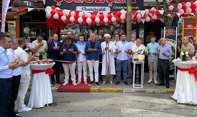 Çölgeçen Peynircilik Lüleburgaz'da Yeni Şubesini Açtı