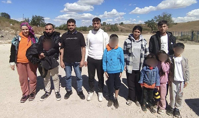 Edirne'de 11 kaçak göçmen yakalandı