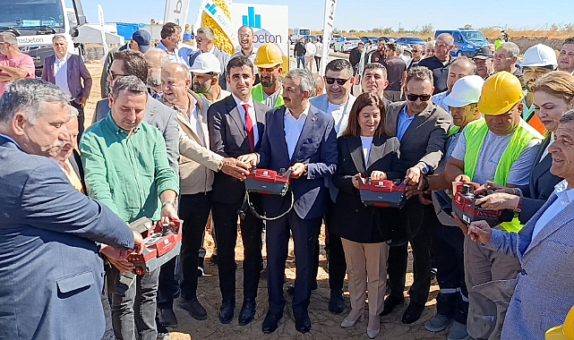 Edirne’de İpsala OSB’de 4 fabrikanın temeli atıldı