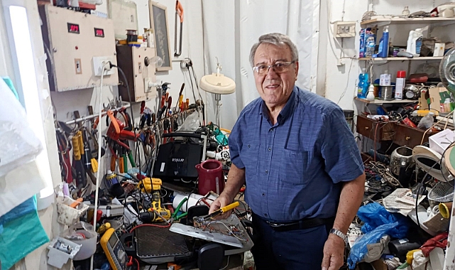 Edirne’de yılın ahisi 53 yıllık elektrik ustası, günde 12 saat çalışıp mesleğini yaşatıyor