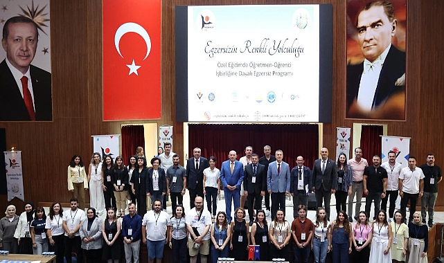 ‘EGZERSİZİN RENKLİ YOLCULUĞU’ PROJESİ AÇILIŞ TÖRENİ GERÇEKLEŞTİ
