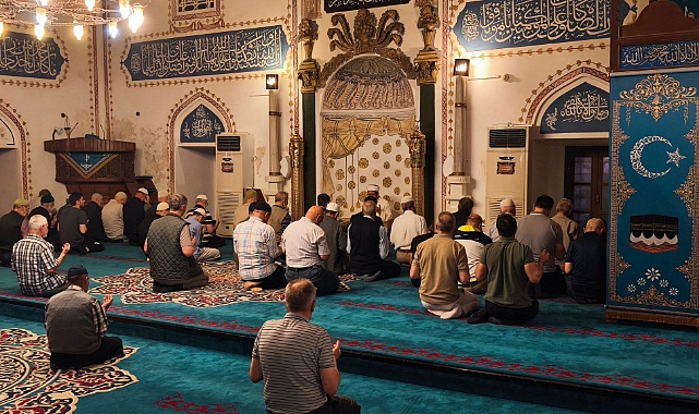 Hızırbey Camii'nde Gazze İçin Dua Programı