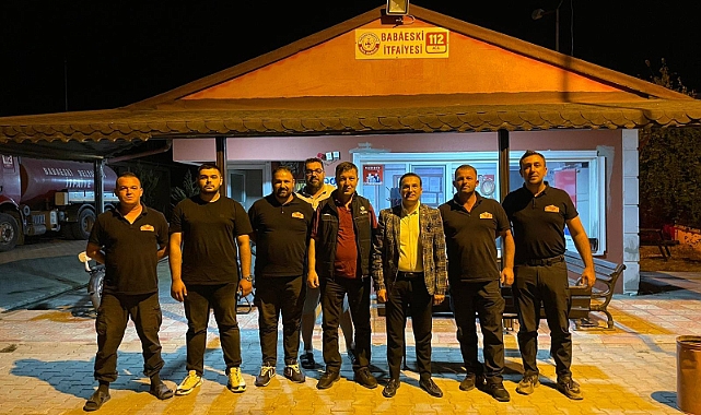 İtfaiye Ekiplerimizin Her Zaman Yanındayız