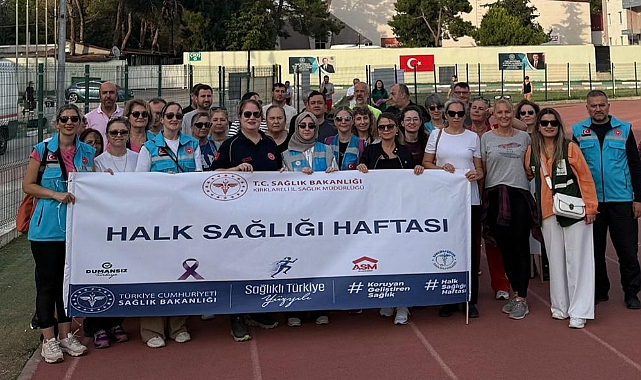 Kırklareli'nde Halk Sağlığı İçin Yürüyüş Etkinliği