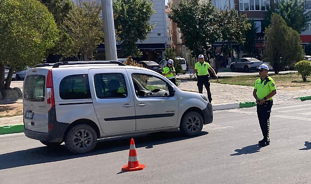 Kırklareli'nde Trafik Ekiplerinden Sıkı Denetim