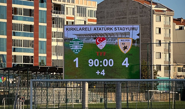 Kırklarelispor Sahasında Ağır Yenilgi Aldı