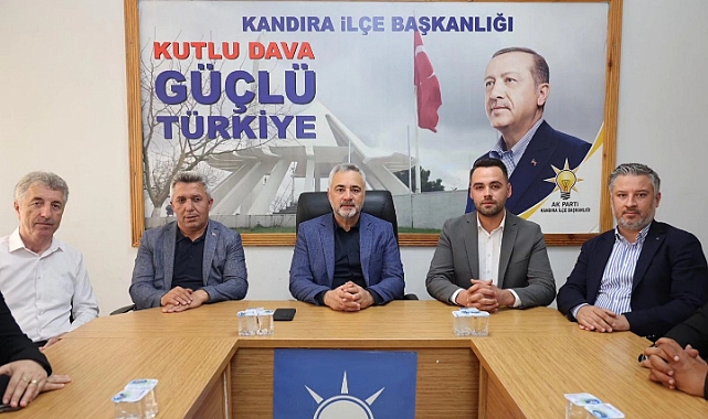 Milletvekili Sarıçam Kandıra'da Teşkilatla Buluştu