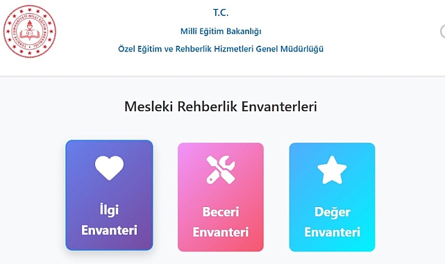 ÖĞRENCİLERİN MESLEKİ YÖNELİMLERİNİ GÜÇLENDİRECEK ENVANTERLER UYGULANACAK