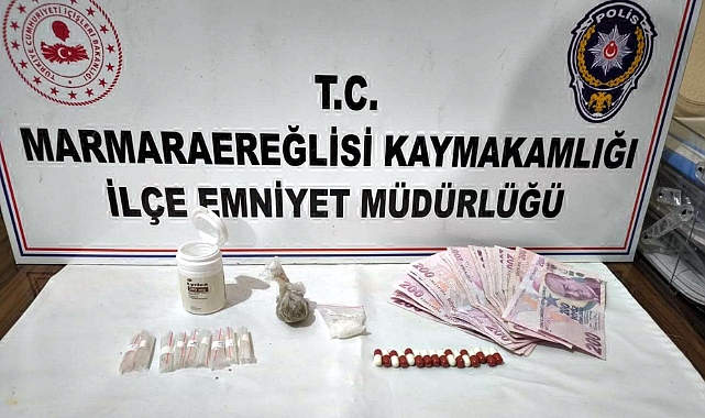 Otomobilinde uyuşturucu ele geçirilen şüpheli gözaltında