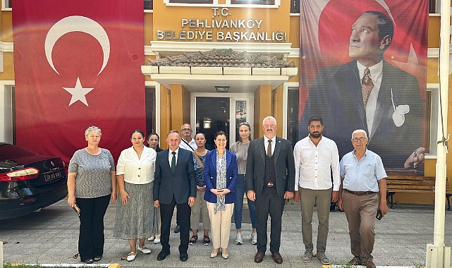 Pehlivanköy Belediyesi'ne Milletvekili Ziyareti