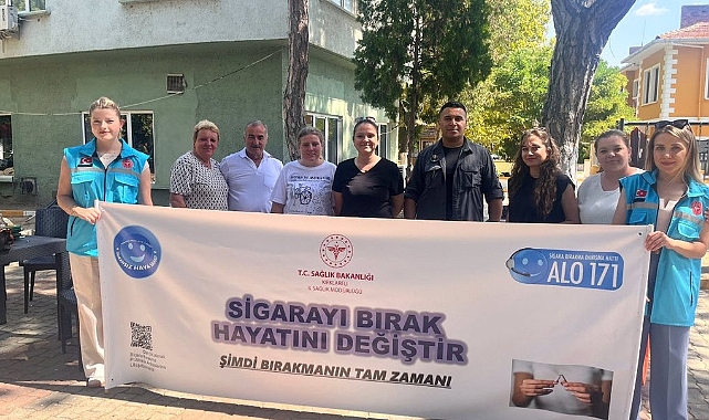 Pehlivanköy’de “Nefessiz Dumansız Hayatınız Sağlıklı” Etkinliği Düzenlendi